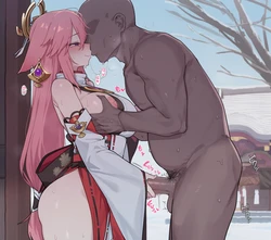 (kkoi) Yae Miko [AI Generated]