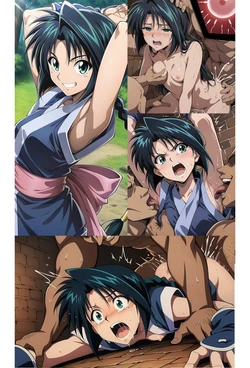 把卷町操轮奸到死，狂舔她超臭的腋下(含搔痒)(Rurouni Kenshin) [AI Generated]