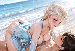 [MoekoAI] Elsa Sex [AI Generated]