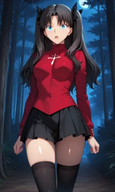 [Hanousen_2] Rin Tosaka (Fate/stay night) [AI Generated]