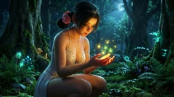 Lily At Mystery Forest (Street Fighter 6)