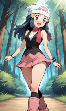 [Hanousen_2] Dawn (Pokémon) [AI Generated] [Uncensored]