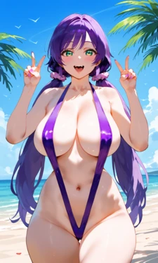 Yuuki Ai Nozomi Tojo 💜 (Set of 15 images) [AI Generated]