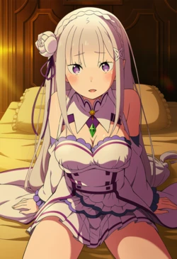 squash Emilia (Re:Zero) リゼロ エミリア [AI Generated]