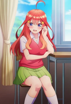 Pixiv ペタバイト Itsuki Nakano [AI Generated]