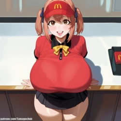 [Tamagochiiii] QUICKIE - Sasaki Chiho First Job (AI Generated)
