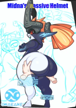 [Onaeane] Midna's massive helmet (The Legend of Zelda)