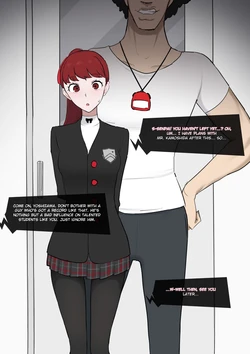 [Giga] Kasumi Yoshizawa x Kamoshida + Prequel (Persona 5) [English]