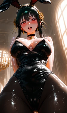 Yuuki Ai Yor Briar ❤️ Albedo 🖤 Nico Robin 💙 [AI Generated]