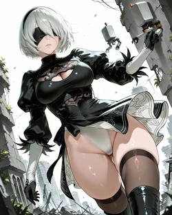 Lanmon AI-2B -NieR Automata(362p) (Patreon) [AI Generated]
