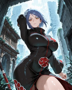 Lanmon AI-Konan (Naruto) (355p) (Patreon) [AI Generated]