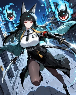 Lanmon AI-Miyabi Hoshimi (Zenless Zone Zero) (338p)(Patreon) [AI Generated]