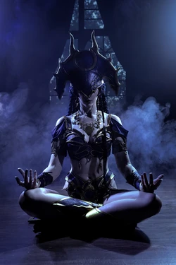 Keller cosplay - Lady Shar