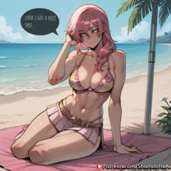 ShanalotteAI (B/G) Lightning Farron x Noctis (Final Fantasy) (21 img set) [AI Generated]