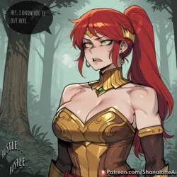 ShanalotteAI (A/G) Pyrrha Nikos x Grimm (RWBY) (22 img set) [AI Generated]