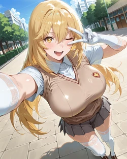 Lanmon AI-Shokuhou Misaki (A Certain Scientific Railgun) (337p)(Patreon) [AI Generated]