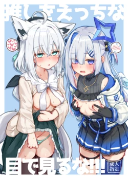 [Tomiyoka Seishijou (Tomiyo)] Oshi o Ecchi na Me de Miruna!!! (Shirakami Fubuki, Amane Kanata) [Digital]