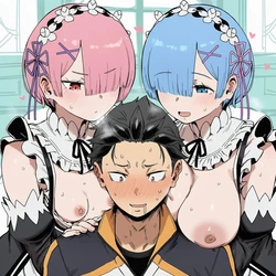 [Pixiv] ぬっくん/Nukkun (119173617) - Re:Zeroから始める異世界生活 [AI Generated]