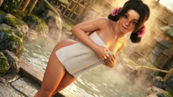 Lily At The Hot Spring (Street Fighter 6)