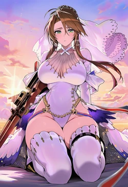 [Patreon] (Sylveria) Lee-Enfield (Wedding) (AI Generated)