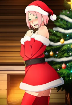 TheFarAi Boruto X Sakura Christmas (Ai Generated)