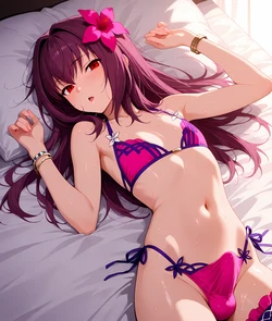 Mugipp (TRAP/Gender bender) スカサハ /Scathach (Fate Grand Order) [AI Generated]