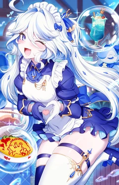 [MだSたろう] メイドフリちゃま首絞めっクス (原神)