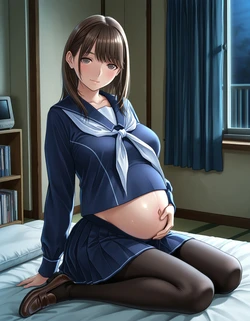 syafu_AI - Nene Anegasaki (pregnant) 姉ヶ崎寧々 261p (Patreon) (AI Generated)