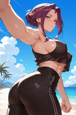 Tights & Side View, Queen's Preview [AI Generated]