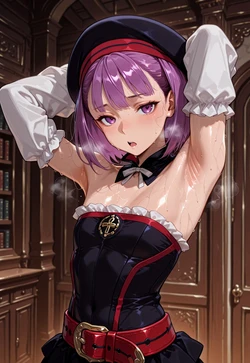 Steamy Library's Strapless Drip [AI Generated]