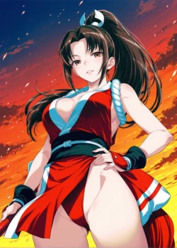 (KhenAi) Mai Shiranui (Ai Generated)