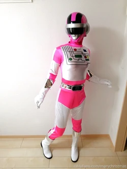 Mary Christmas - Pink Ranger