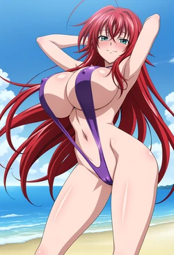 [Aindroidparanoid] Rias Gremory - High School DXD [AI Generated]
