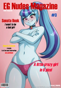 [AIpajac] Equestria Girls Nudes Magazine #03 - Sonata Dusk [AI Generated]