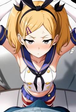 [Pixiv] いため/Itame (120662529) - Yano Erika Shimakaze Cosplay [AI Generated]