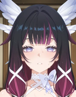 [Purple] Columbina Genshin Impact 496p [Ai Generated]