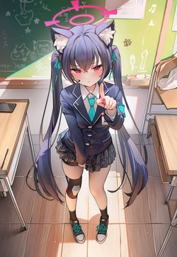 [Magakiiii] Kuromi Serika アビドスの放課後・その一 [AI Generated]