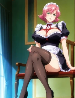 [嘎裡豬排]アスナ・アルセン 109p 爆乳メイド狩り (Patreon) [AI Generated]