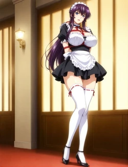 [嘎裡豬排]白崎美和子 113p 爆乳メイド狩り (Patreon) [AI Generated]