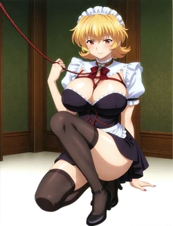 [嘎裡豬排]麗紗 108p 爆乳メイド狩り (Patreon) [AI Generated]