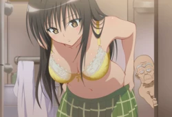 [Pixiv] 与党野党/YotouYatou (50519969) - To Love-Ru — Kotegawa Yui vs the Creeping Indecent Ojisan [AI Generated]