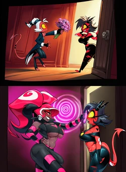 [FarggothDur] Hipnotized Millie (Helluva Boss//Hazbin Hotel) (AI Generated)