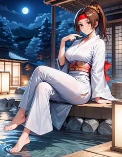 [Game Sant Ai Art] Yuri Sakazaki (KOF) 04 [AI generated]