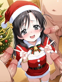 桂心ちゃん クリスマスパーティー [AI Generated]