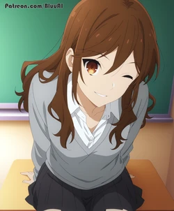 [Bluu AI] Hori Kyouko (Hori-san to Miyamura-kun) [AI Generated]