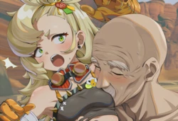 [Pixiv] 与党野党/YotouYatou (50519969) - ZenZero — Furious Piper vs. the Mischievous Ojisan [AI Generated]