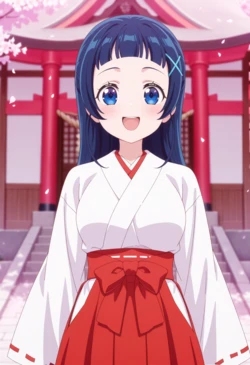 アイドル巫女③ [AI Generated]