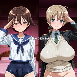 [MORODENPA] [リクエスト作品] ストライクウィッチーズ / [Requested Work] Strike Witches [AI Generated]