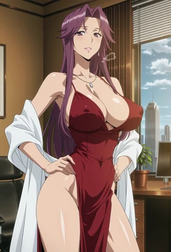 Meowu laha 💘 - Yuriko Takagi | Office 🗃️💟 [AI Generated]
