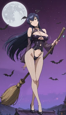 Meowu laha 💘 - Saeko | Halloween 🎃🧁 [AI Generated]